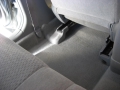 Car Footwell Carpet Before After